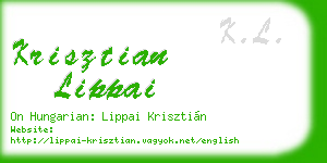 krisztian lippai business card